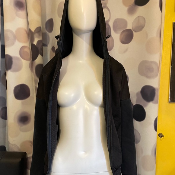 Black Puma Zip-Up Sweater - Picture 6 of 8